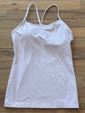 Lululemon Power Y Tank 6 Pink